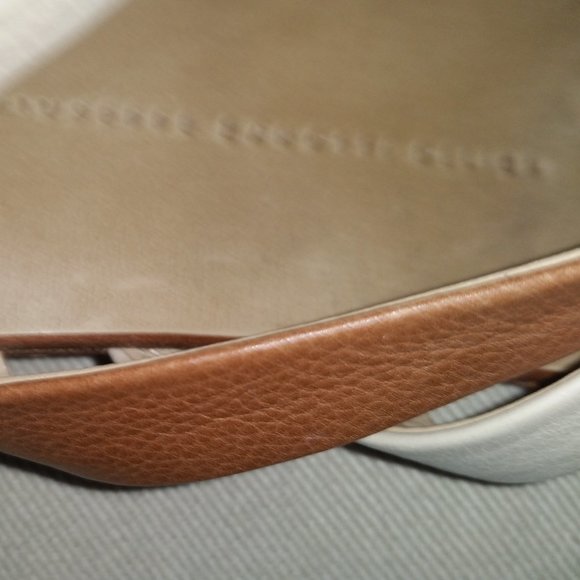 Giuseppe Zanotti strappy cream and tan leather sandals - Picture 5 of 6